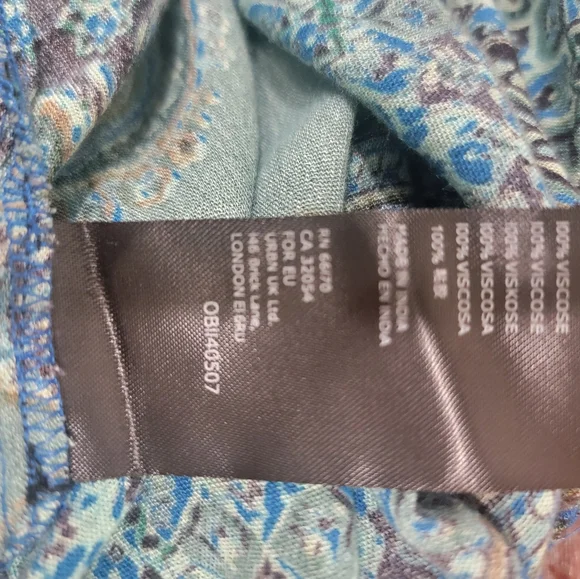 Free People Luna Scarf Print Tunic SZ S - Picture 9 of 10